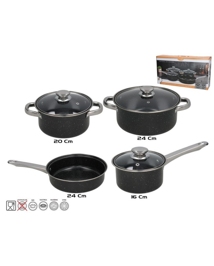 BATERIA DE COCINA 7 SEATTLE PIEZAS