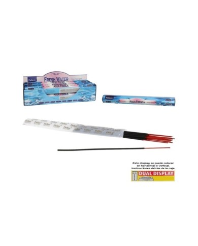 INCIENSO 24G 20 STICKS TULASI FRESH WATER
