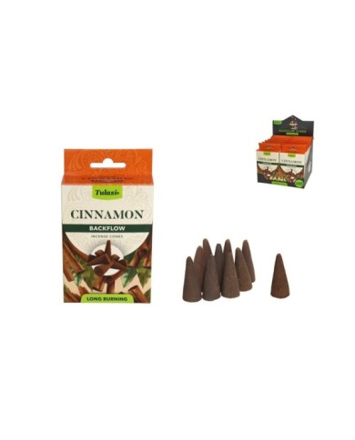 INCIENSO 28G 10 CONOS TULASI CINNAMON