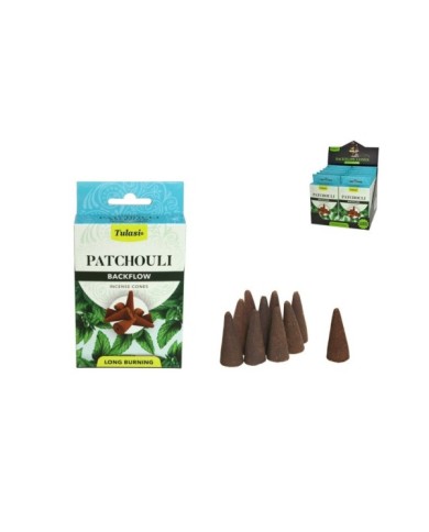 INCIENSO 28G 10 CONOS TULASI PATCHOULI