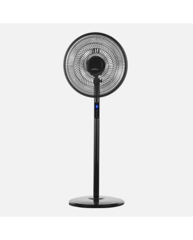 VENTILADOR DE PIE ICONO NEGRO 3VEL 45W 119X44X40 CM OSCILANTE 5ASP.C