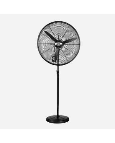 VENTILADOR DE PIE INDUST.TORMENTA NEGRO 3VELOCIDADES 280W 3ASPAS FIJO Y