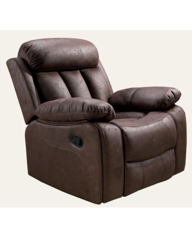 Sillón Color Marrón/Choco Modelo Madrid