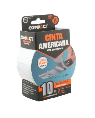 CINTA AMERICANA 10M.x50mm.BLANCA