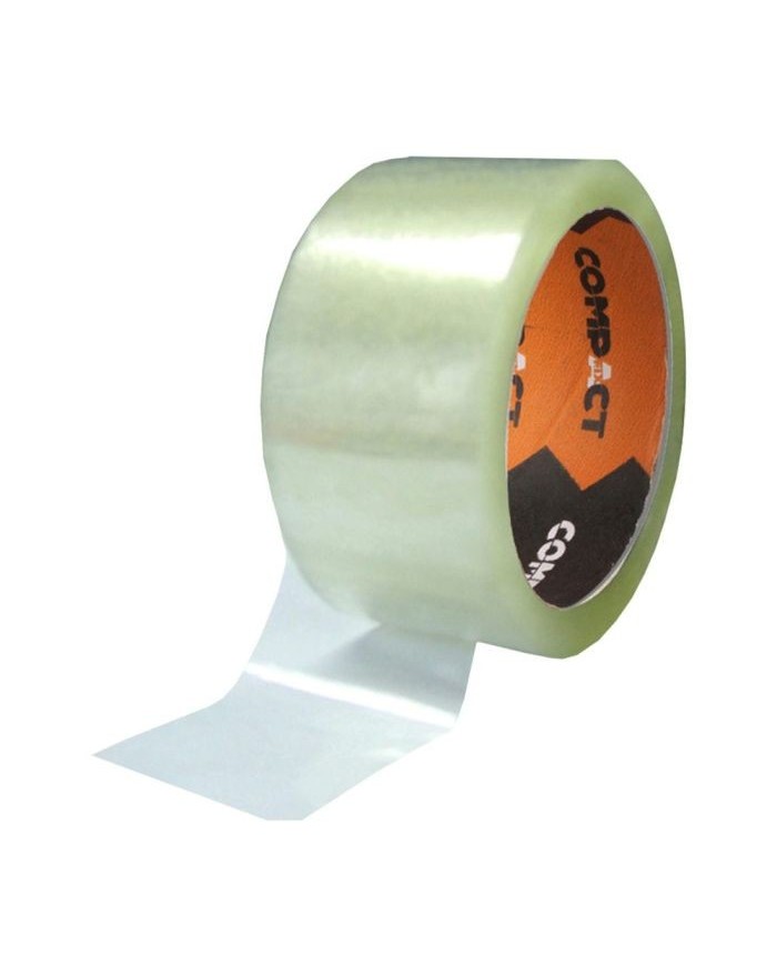 PRECINTO POLIPROPILENO 66M.x50mm.TRANSP