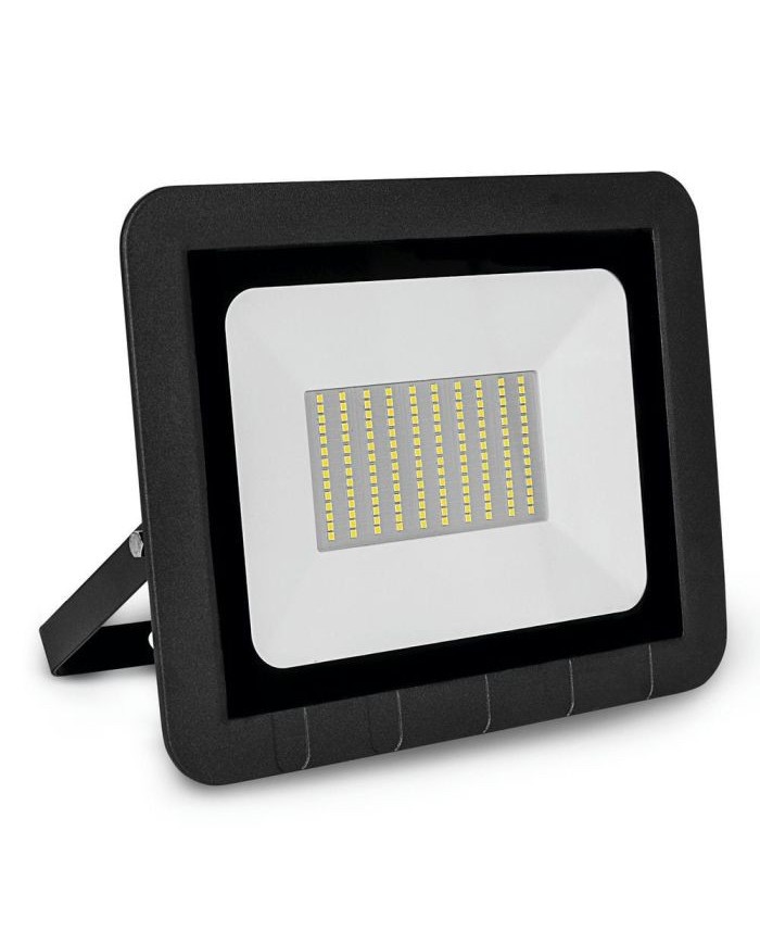 PROYECTOR LED PLANO NEGRO 75W FRIA