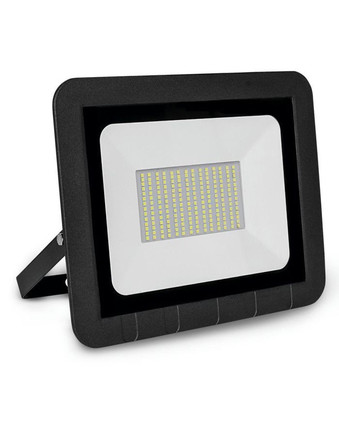 PROYECTOR LED PLANO NEGRO 100W.FRIA