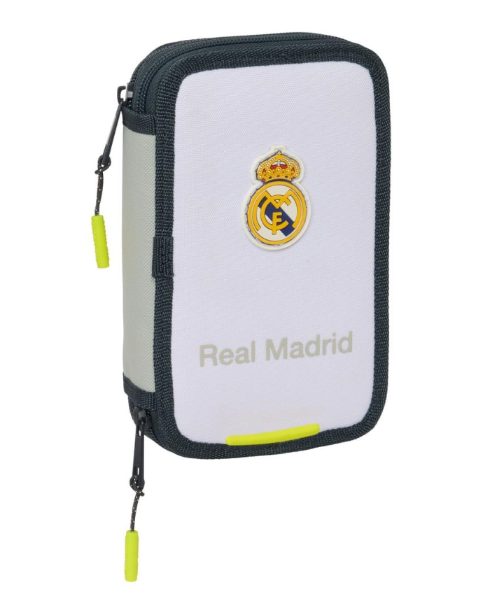 Plumier Doble Pqño 29 Pcs Real Madrid Equip. 25/26 12,5x19,5x4 Cm