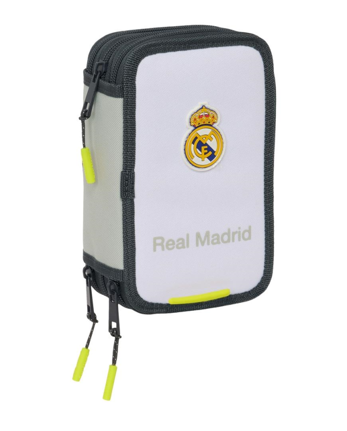 Plumier Triple 37 Pcs Real Madrid Equip. 25/26 12,5x19,5x5,5 Cm