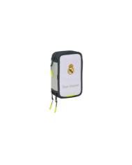 Plumier Doble Pqño 29 Pcs Real Madrid Equip. 25/26 12,5x19,5x4 Cm