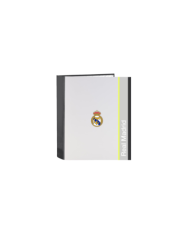 Carpeta F. 4 Anillas 35Mm Lomo Ancho Real Madrid Equip. 25/26 27x33x6 Cm