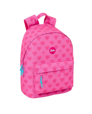 Mochila Para Portatil 14,1" Barbie "Corazones" 31x41x16 Cm