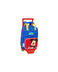 Mochila Infantil Con Asas Adapt. A Carro Mickey Mouse "Good Day" 20X28X8Cm