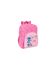 Mochila Junior Adapt.Carro Stitch "Chill" 32x38x12 Cm