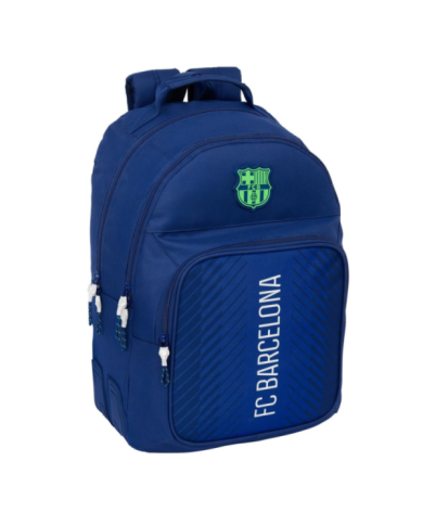 Mochila Doble Adapt.Carro F.C. Barcelona Navy Blue 32X42X15Cm
