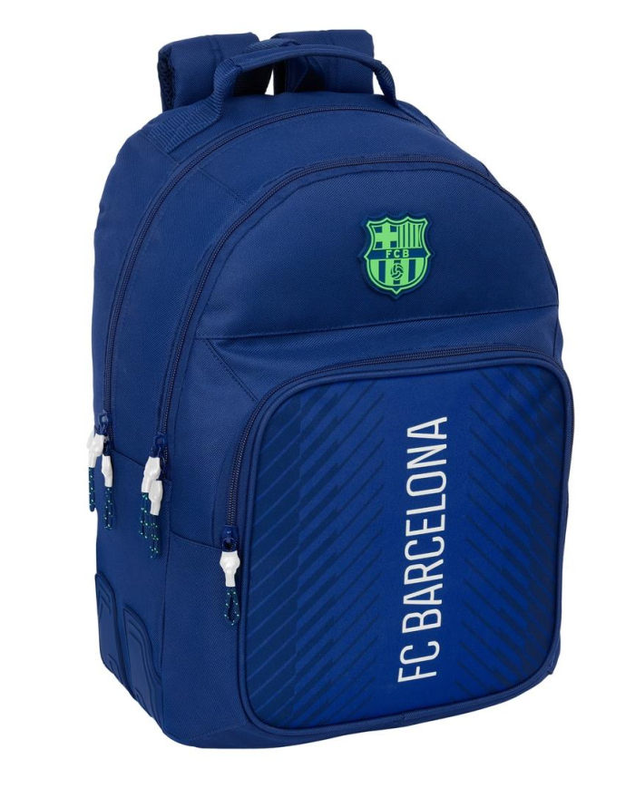 Mochila Doble Adapt.Carro F.C. Barcelona Navy Blue 32X42X15Cm