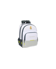 Mochila Doble Adapt.Carro Real Madrid Equip. 25/26 32x42x16 Cm