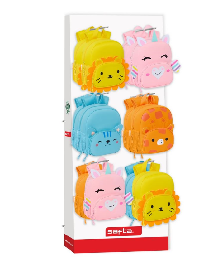 Contenido Expositor 945 Safta Neopreno Surt. 65X158X28Cm - Modelos surtidos