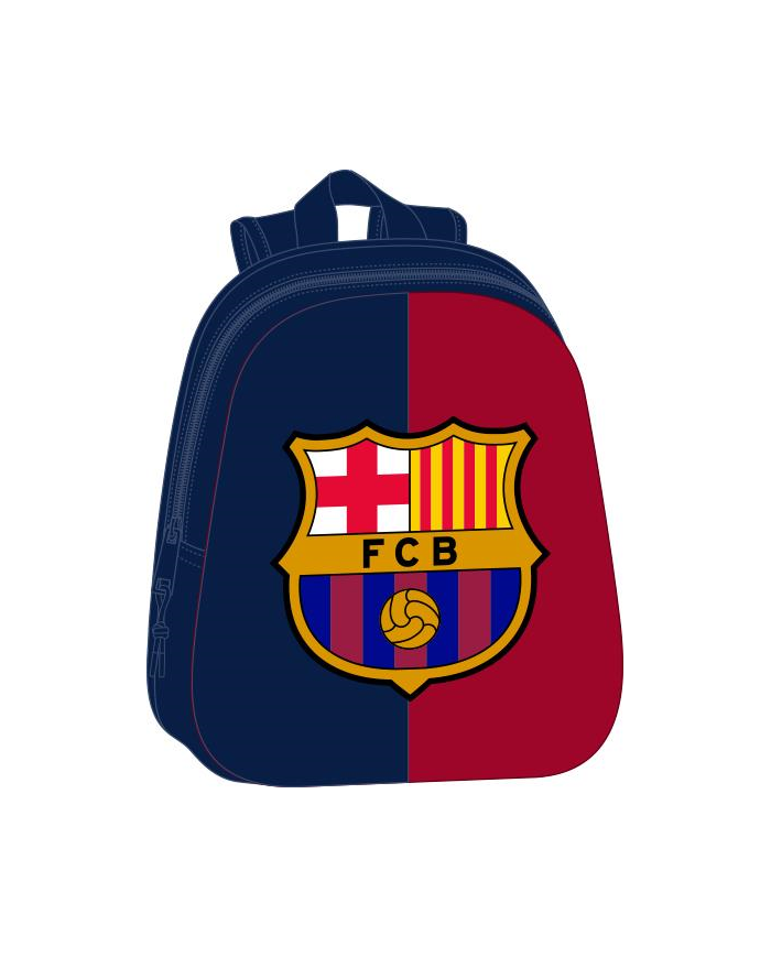Mochila Guarderia 3D F.C.Barcelona 3D 27x33x10 Cm