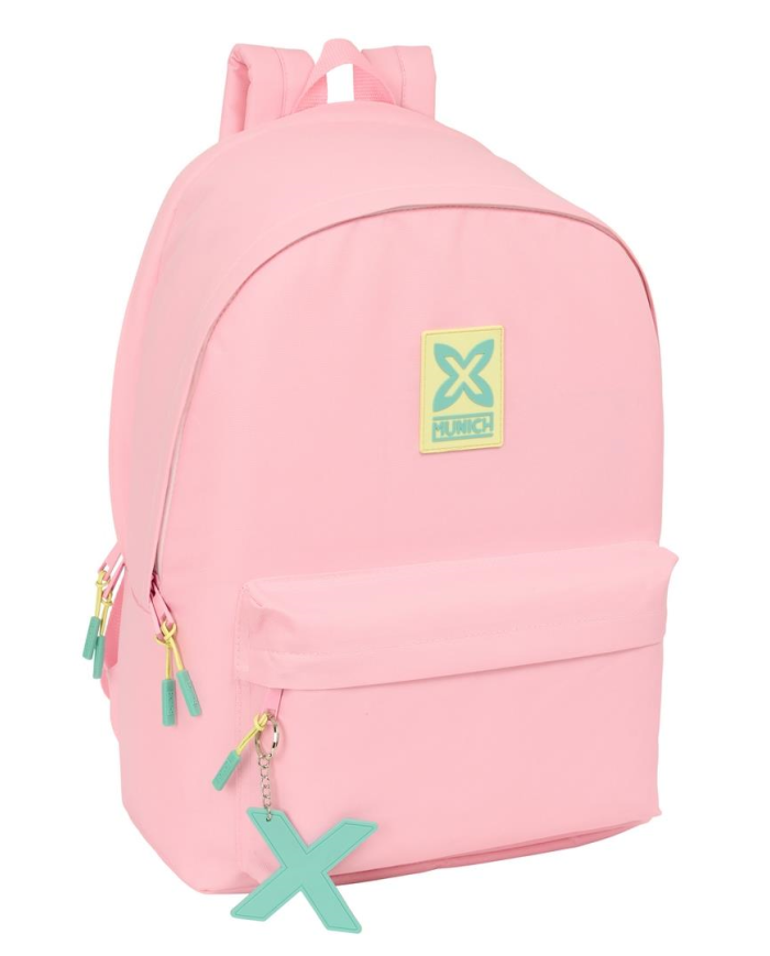 Mochila Doble Para Portatil 15,6"+Usb Munich "Candy" 31X44X18Cm