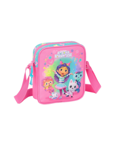 Bolsito Bandolera Gabby'S Dollhouse "Confetti" 16x18x4 Cm