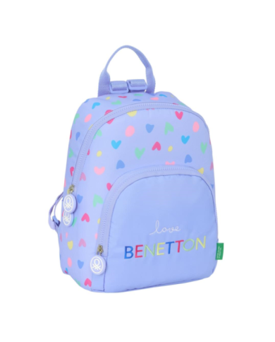 Mini Mochila Benetton "Lila" 25X30X13Cm