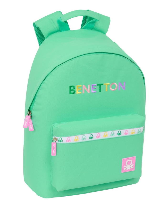 Mochila Para Portatil 14,1" Benetton "Mint" 31X41X16Cm