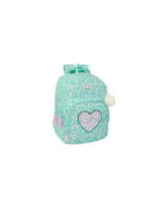 Mochila Gde. C/Ruedas Compact Extraible Blackfit8 "Smile" 33x45x22 Cm