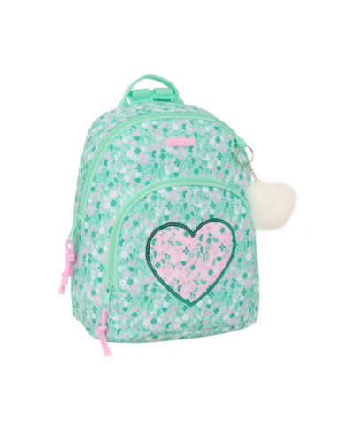 Mini Mochila Safta "Cuore" 25x30x13 Cm
