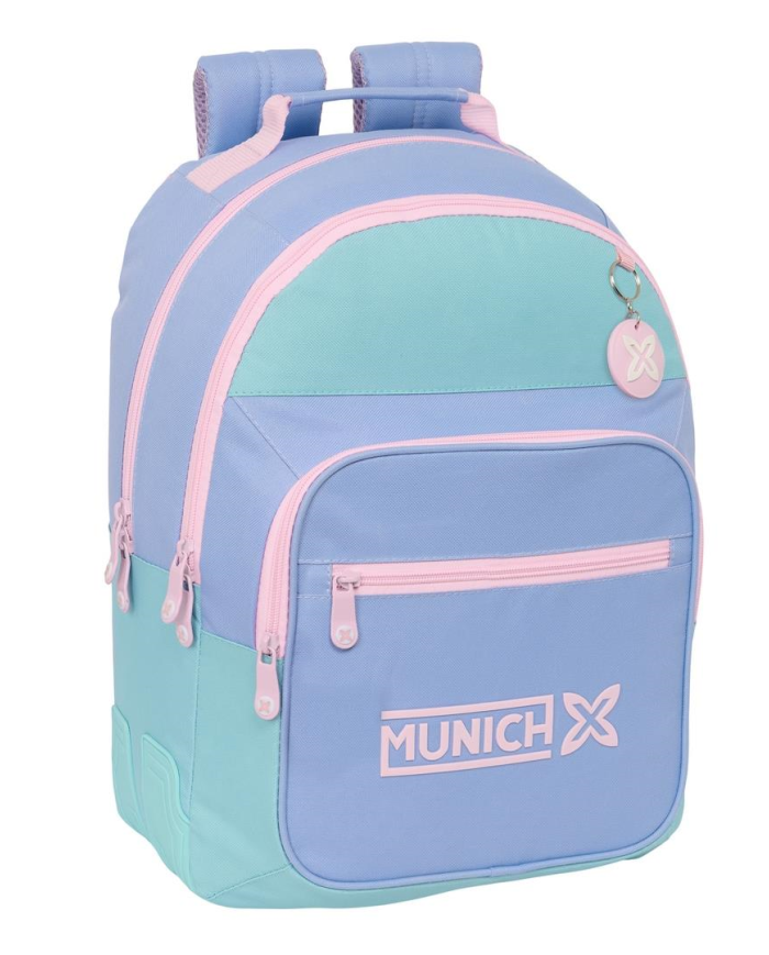 Mochila Doble Adapt.Carro Munich "Mellow" 32x42x15 Cm