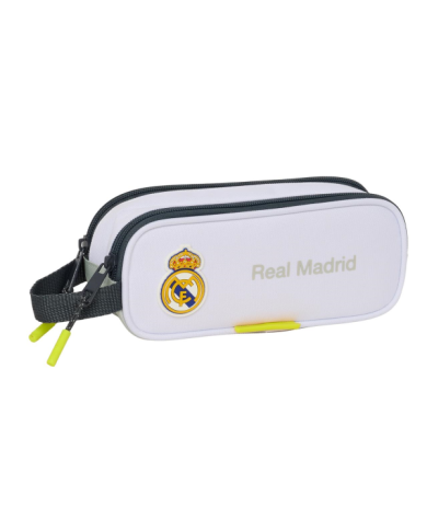 Portatodo Doble Real Madrid Equipación. 25/26 21x8x6 Cm