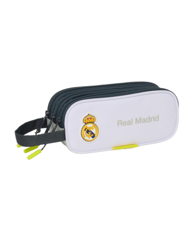 Portatodo Triple Real Madrid Equip. 25/26 21x8,5x7 Cm