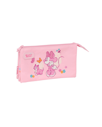 Portatodo Triple Minnie Mouse "Baby" 22x12x3 Cm