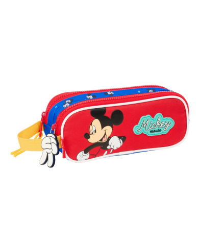 Portatodo Doble Mickey Mouse "Good Day" 21X8X6Cm