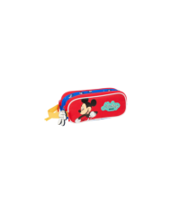 Portatodo Triple Mickey Mouse "Good Day" 22X12X3Cm