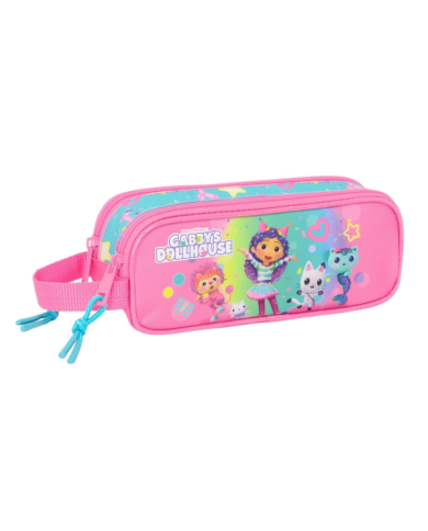 Portatodo Doble Gabby'S Dollhouse "Confetti" 21x8x6 Cm