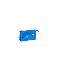 Portatodo Triple Batman Preescolar 22x12x3 Cm