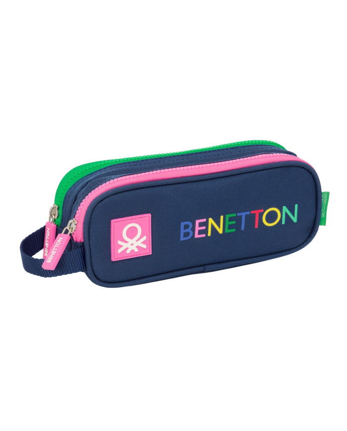 Portatodo Doble Benetton "Damero" 21X8X6Cm