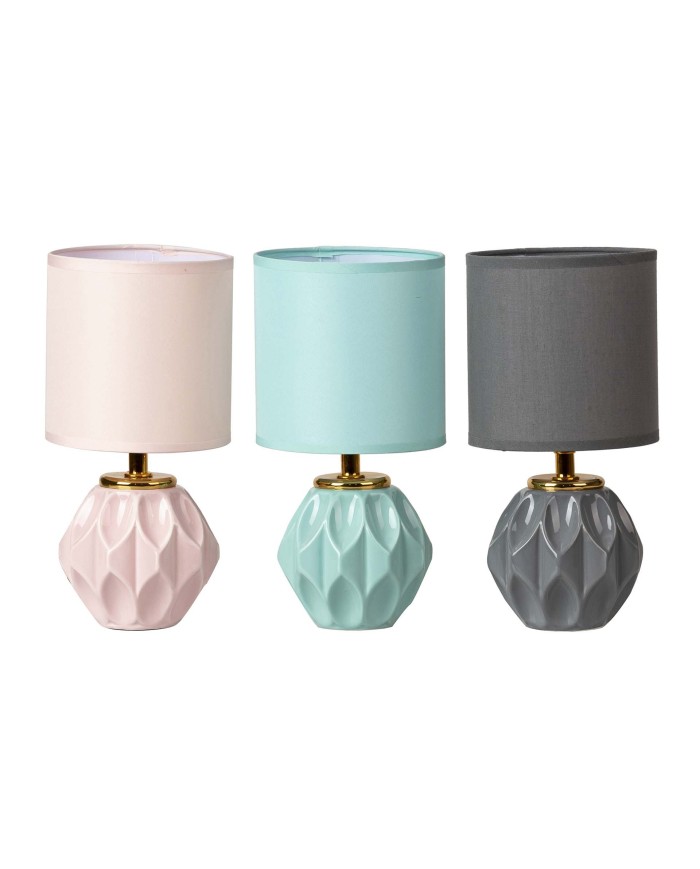 LAMPARA SOBREMESA CERAMICA SURTIDOS 13x13x26 CM