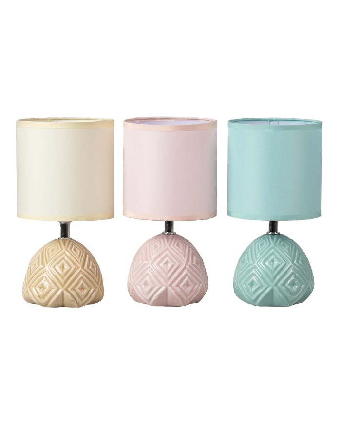 LAMPARA SOBREMESA CERAMICA SURTIDOS 13x13x26 CM