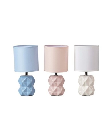 LAMPARA SOBREMESA CERAMICA SURTIDOS 13x13x26 CM