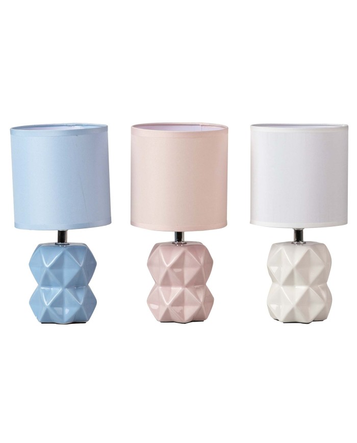 LAMPARA SOBREMESA CERAMICA SURTIDOS 13x13x26 CM