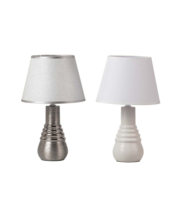 LAMPARA SOBREMESA CERAMICA SURTIDOS 22x22x36 CM