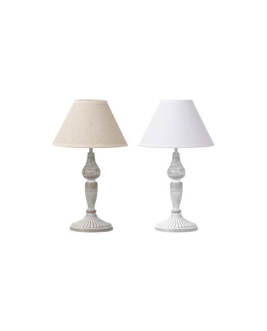 LAMPARA SOBREMESA METAL SURTIDOS 23x23x35 CM