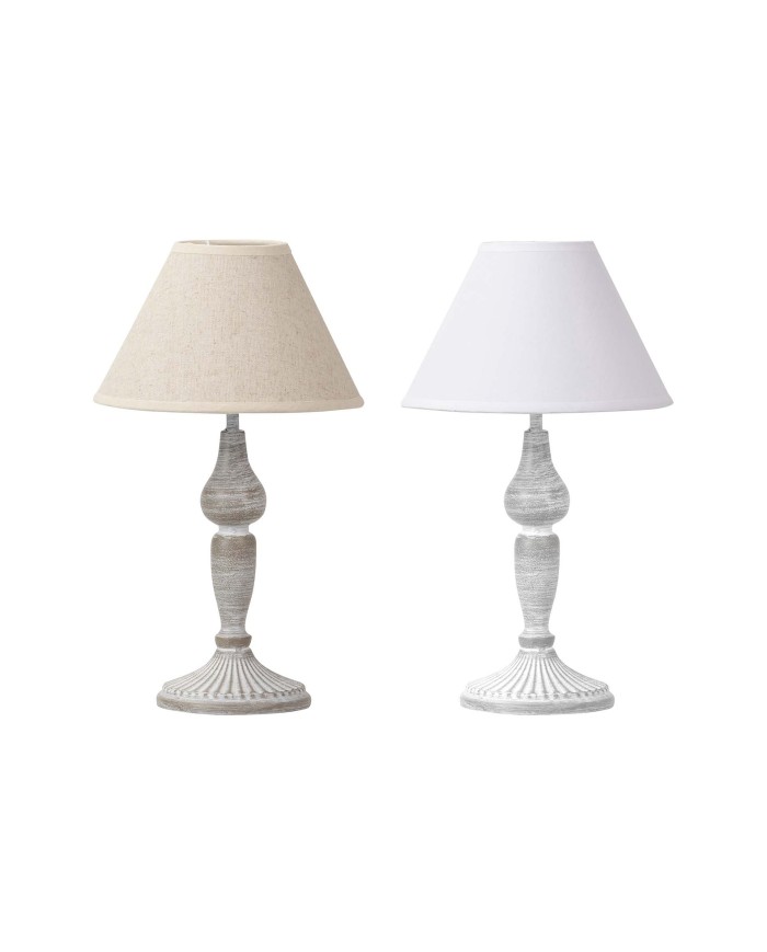 LAMPARA SOBREMESA METAL SURTIDOS 23x23x35 CM