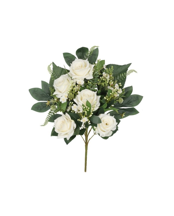 CONJUNTO ROSAS LIA X 12 - 56 CM (BLANCO)