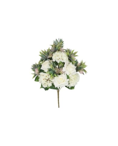 CONJUNTO ROSAS-HORTENSIA X 12-56CM (BL)