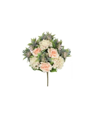 CONJUNTO ROSAS-HORTENSIA X 12-56CM (TE)