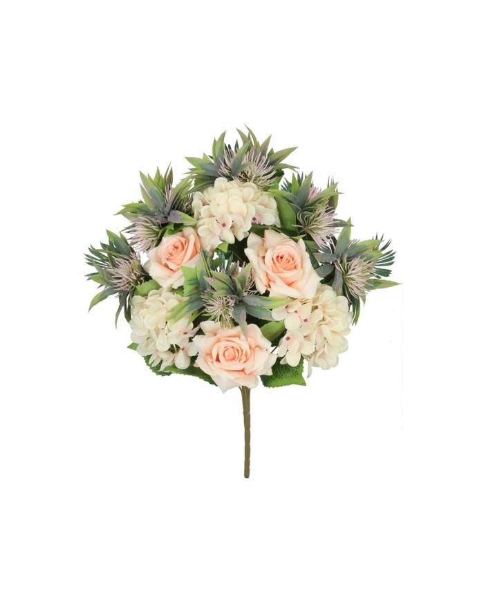 CONJUNTO ROSAS-HORTENSIA X 12-56CM (TE)