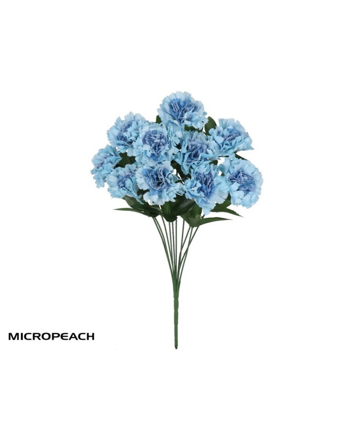 RAMO CLAVEL MICROPEACH X 10 - 44 CM (AZ)